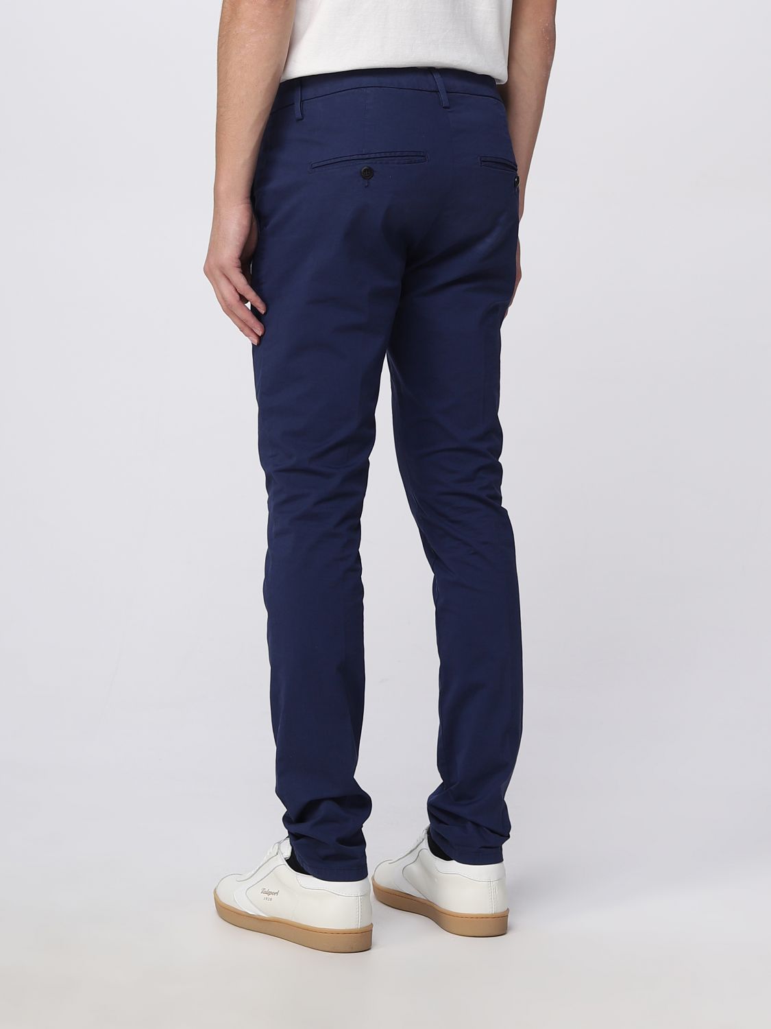 Pants Men color Blue