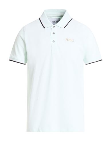 Man Polo shirt Light green Size XL Cotton