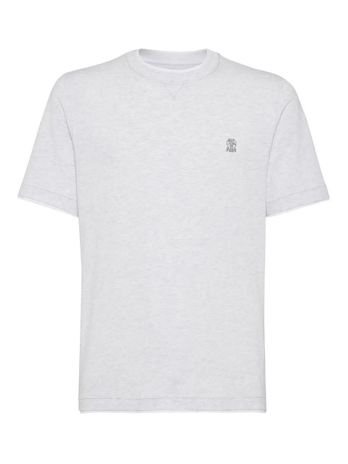 T-Shirt With Faux-Layering