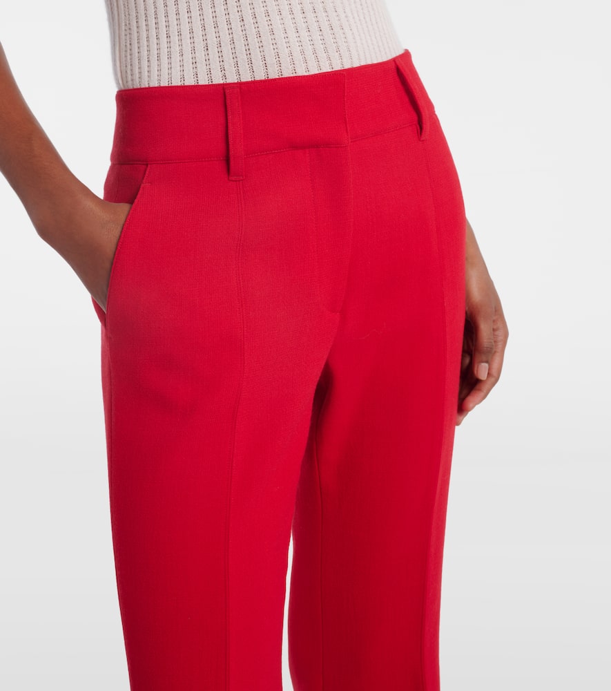 Rhein wool flared pants