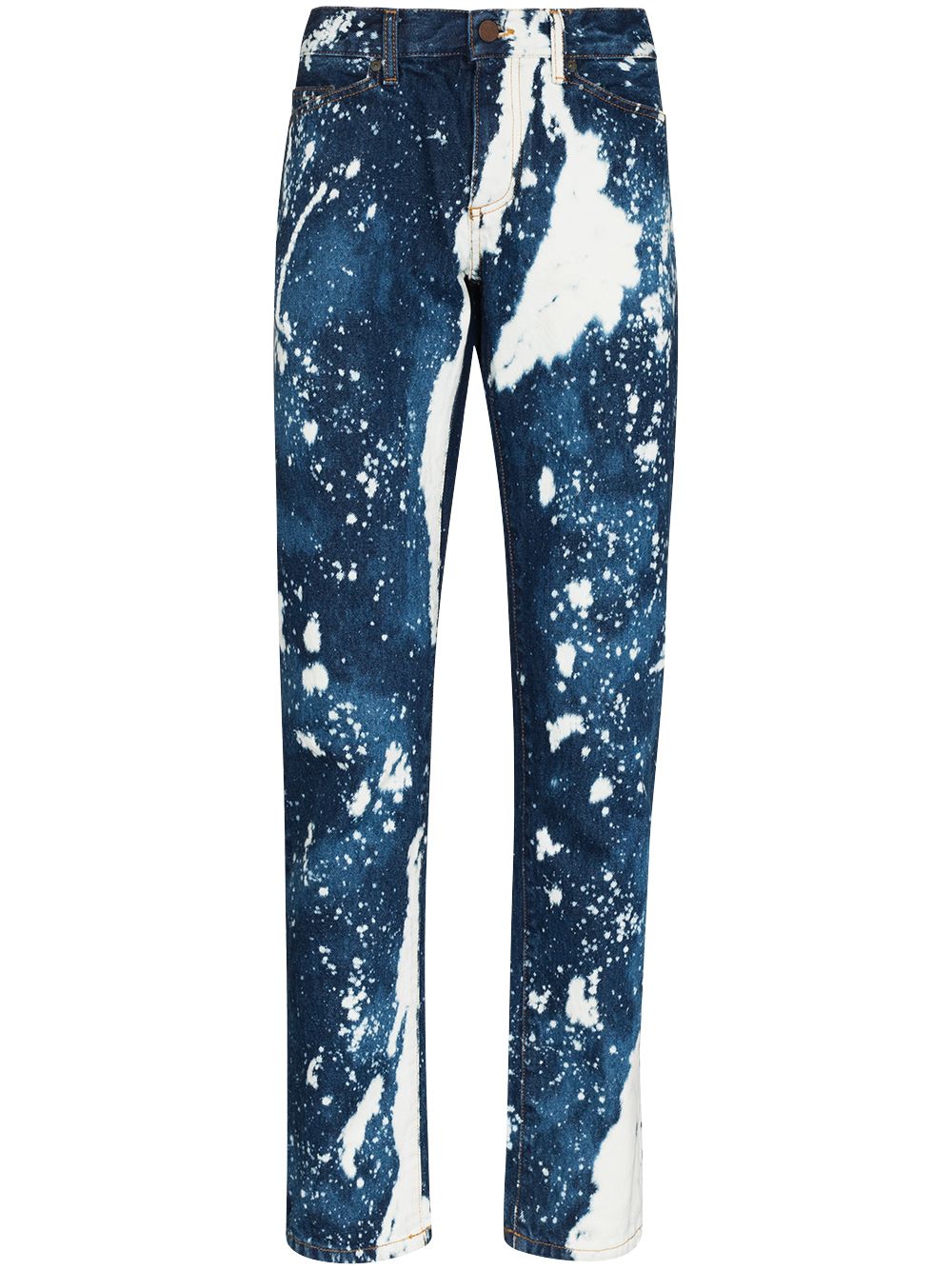 Galaxy Dye slim-fit jeans - Blue