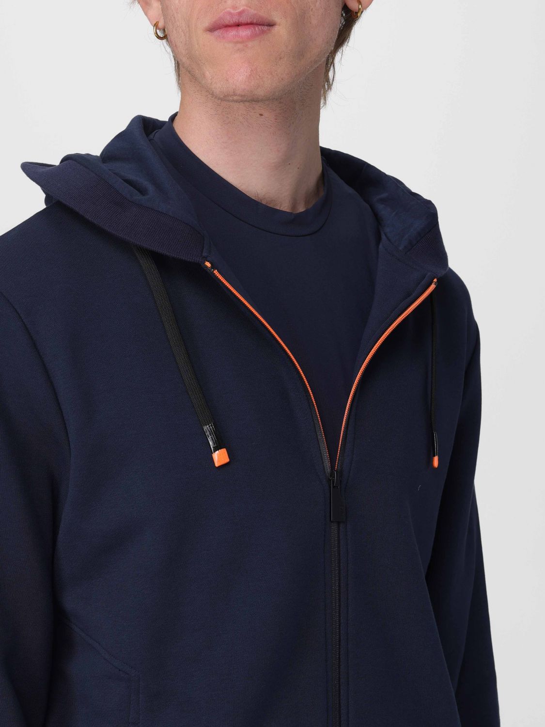 Sweatshirt Men color Green