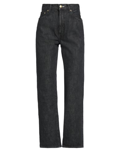 Tu Es Mon Trésor Woman Jeans Black Size 28 Cotton