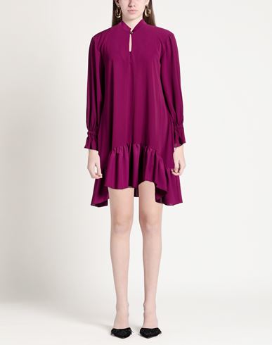 Woman Mini dress Plum Size 12 Polyester