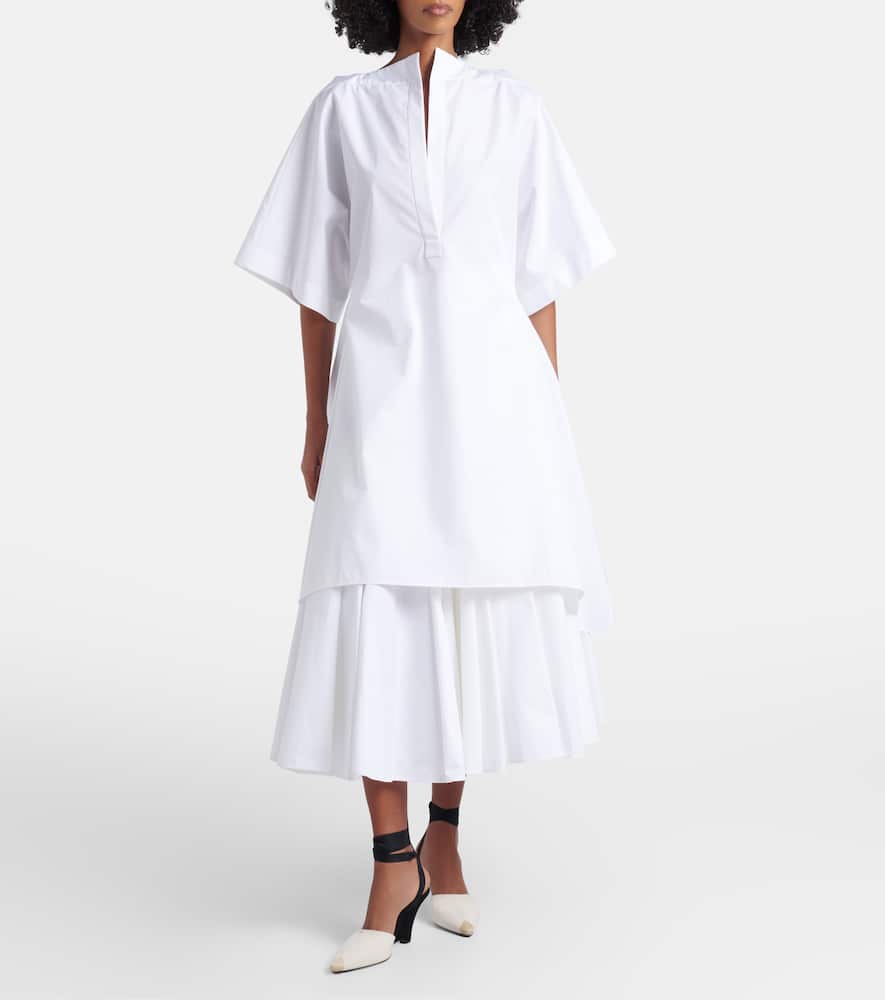 Moisson cotton poplin top