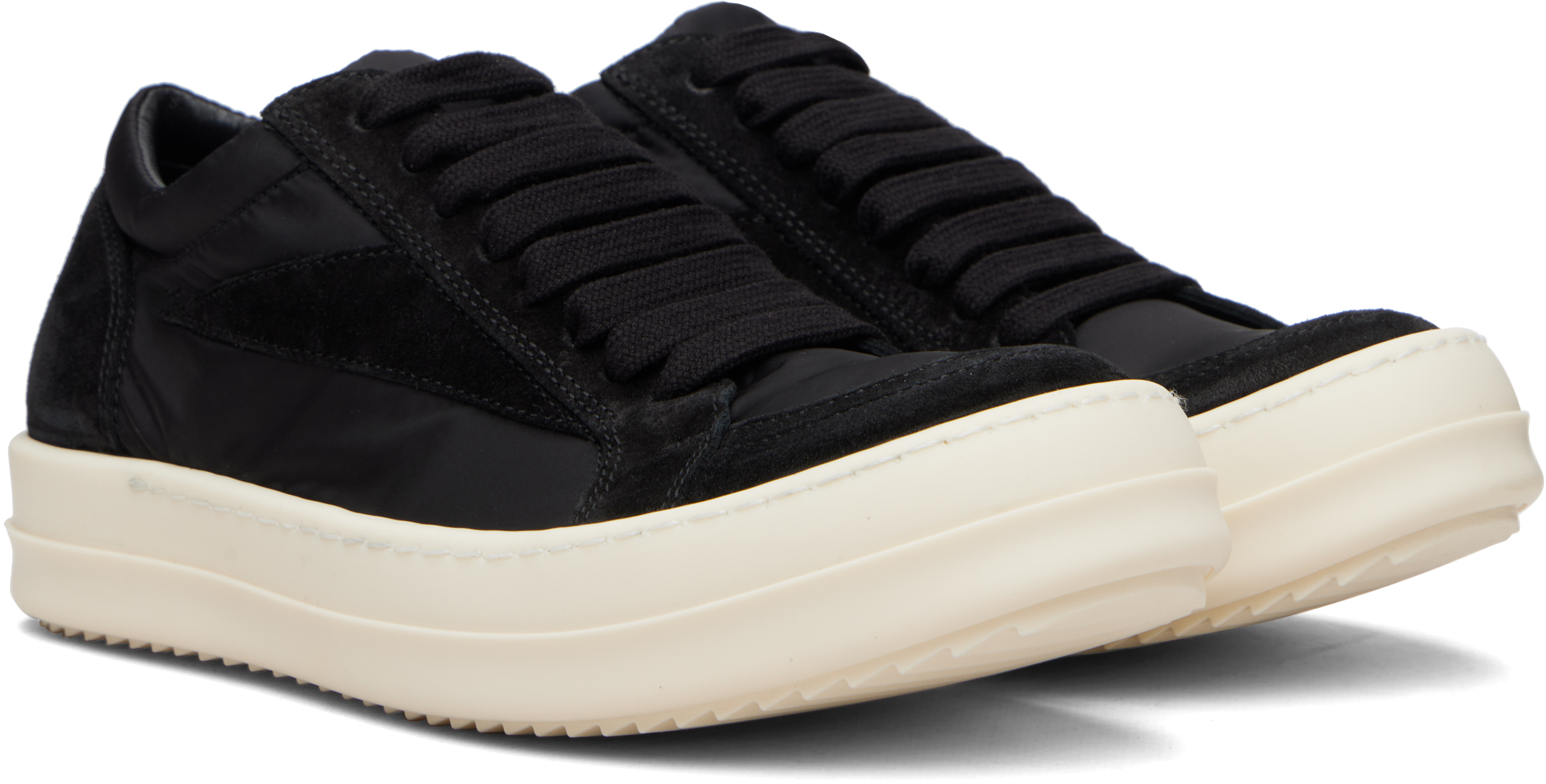 Black Temple Vintage Sneakers
