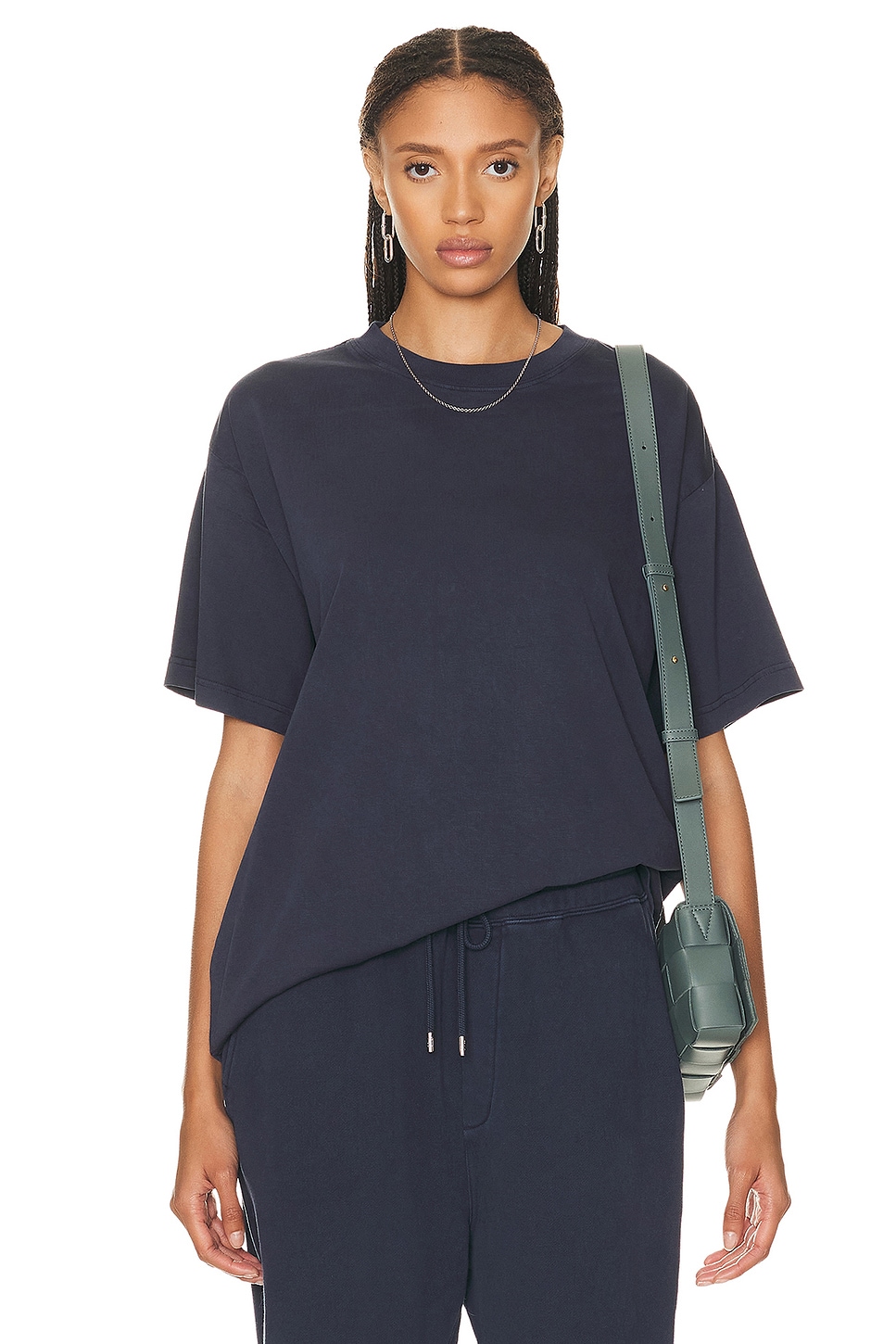 WAO The Relaxed Tee in navy - Multi. XL also in XL/1X