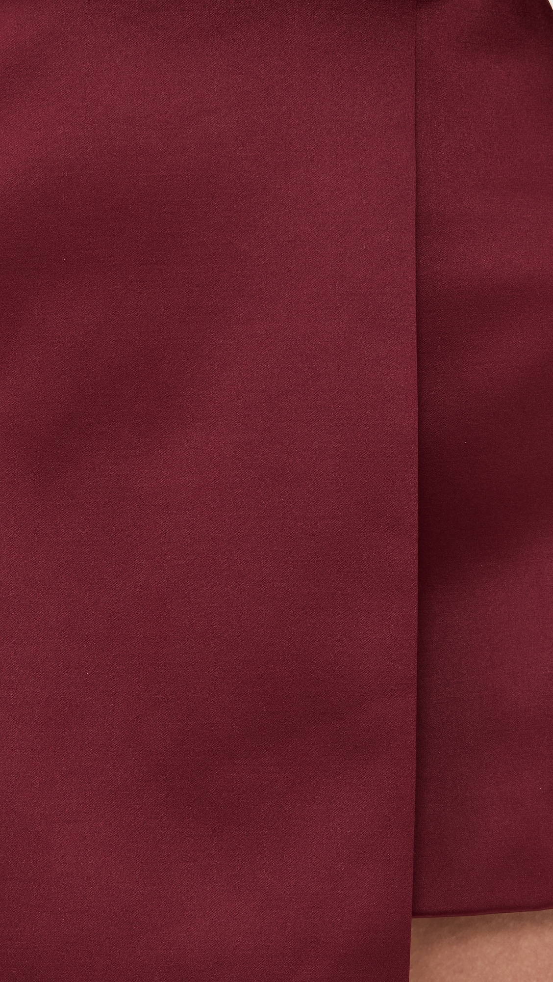 Raye Skirt Cabernet