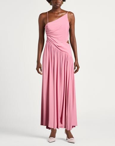 Woman Midi dress Pink Size 4 Acetate, Silk