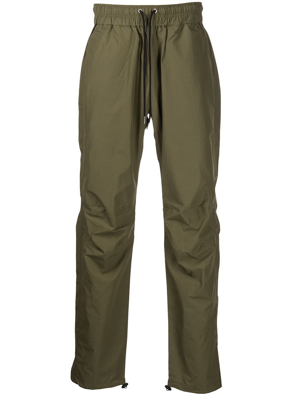 Himalayan drawstring straight-leg trousers - Green