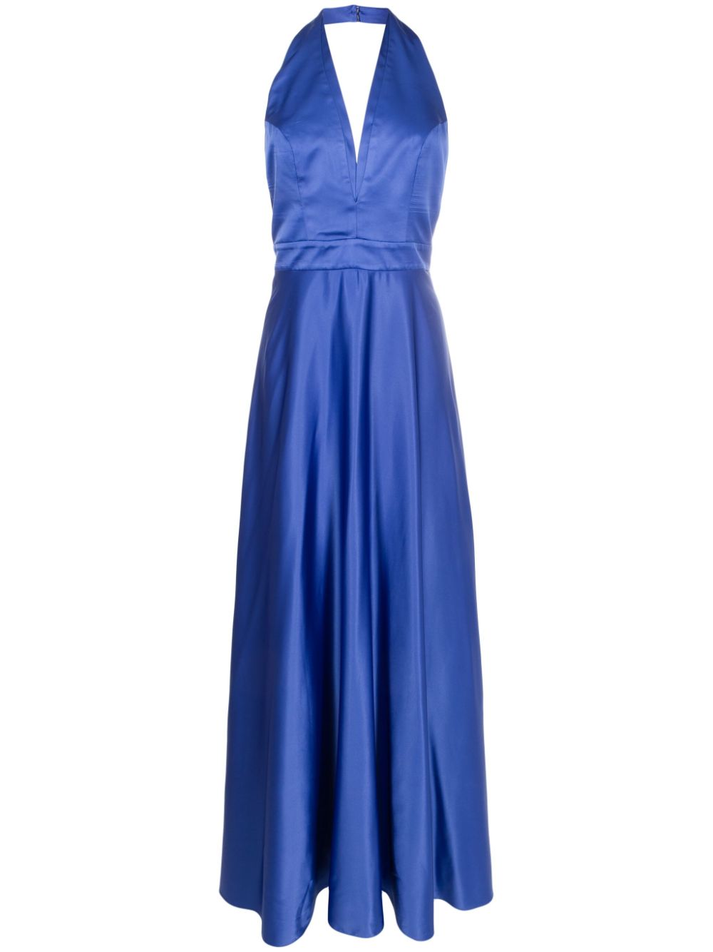 Nala lace-panel maxi dress - Blue