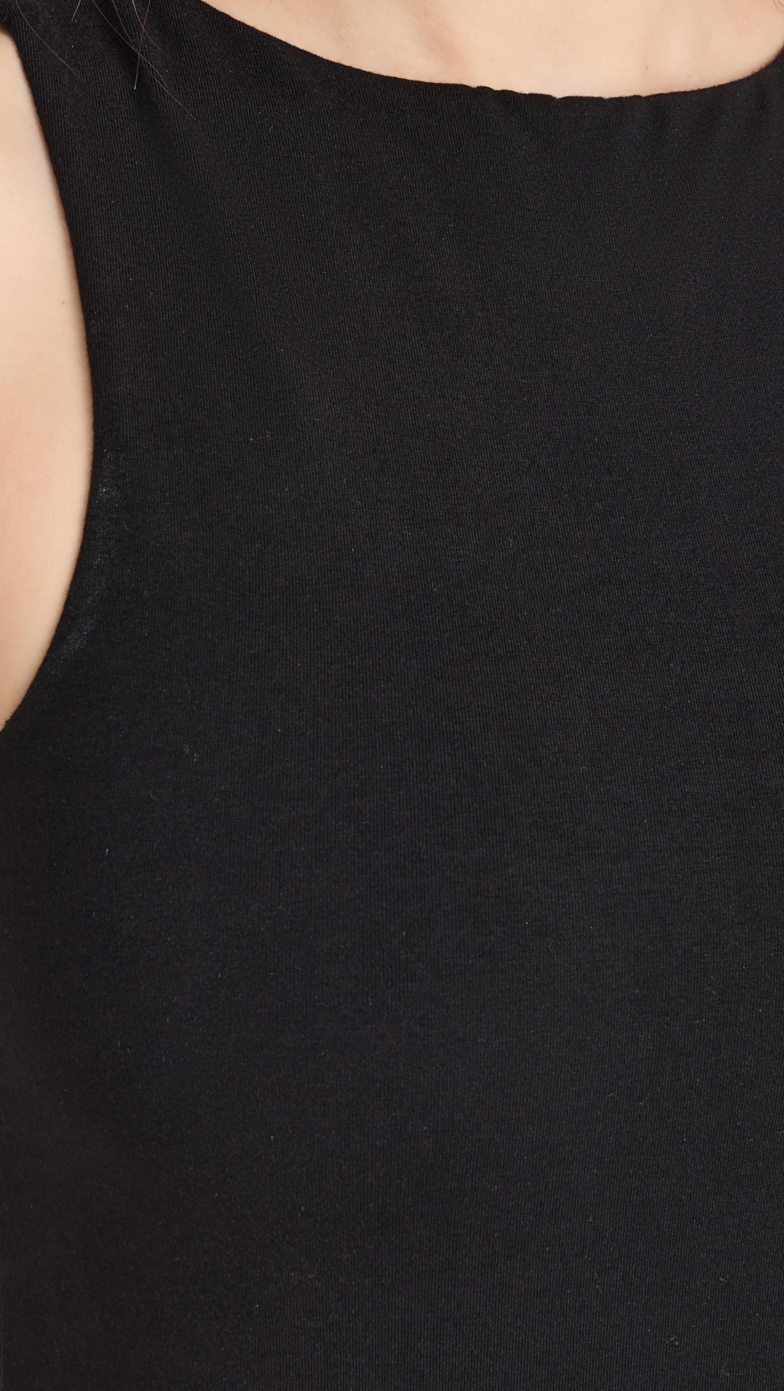 Ambitionist 여성 High Neck Tank Bodysuit Black