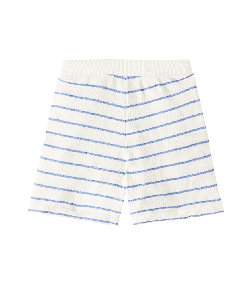 Bonpoint Cornelia striped cotton-blend shorts
