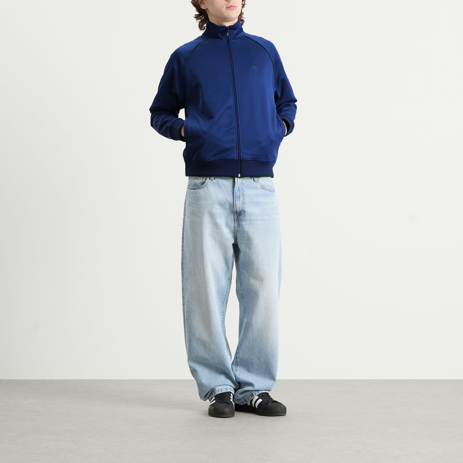 Men's Raphael Track Jacket in Ultramarine