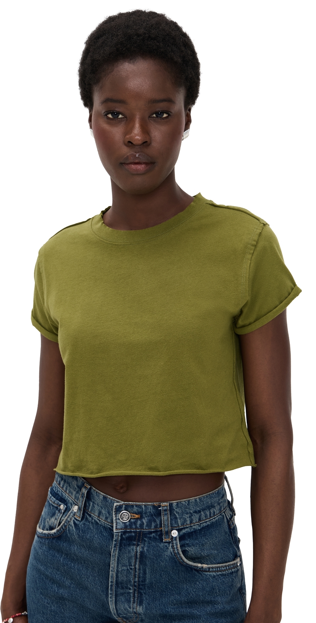Free People The Perfect Tee Peat Moss