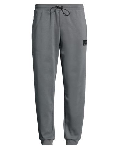 Man Pants Grey Size XXL Polyester, Cotton