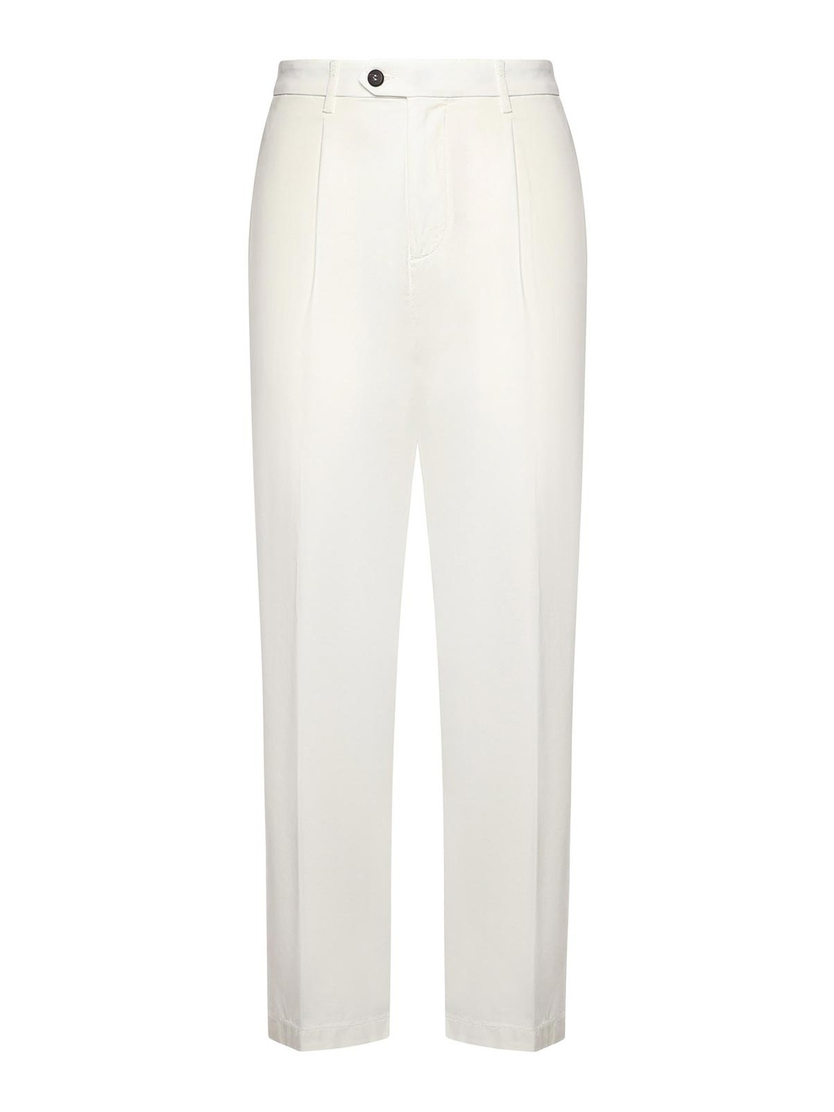 Cotton Blend Trousers