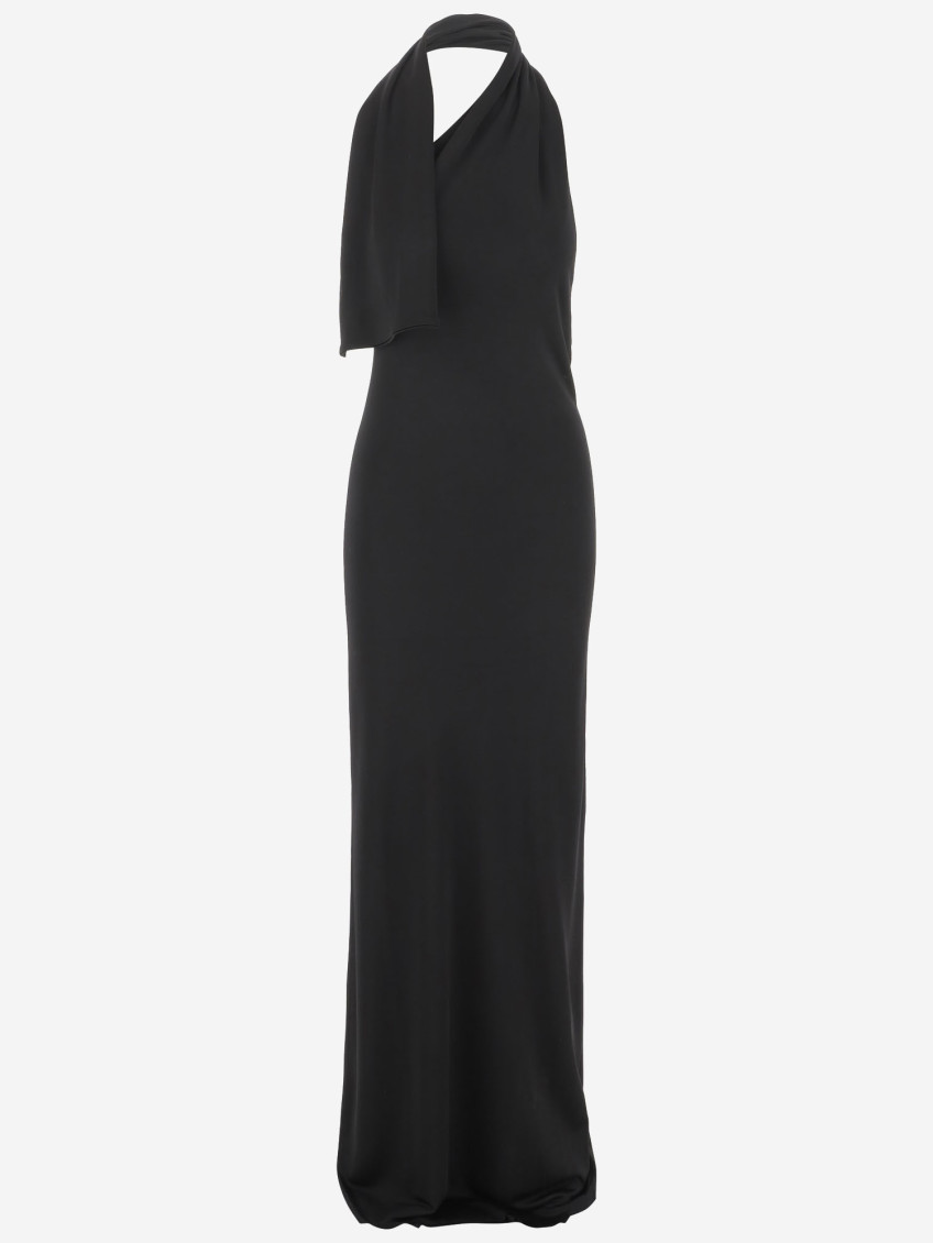 Roza Viscose Long Dress