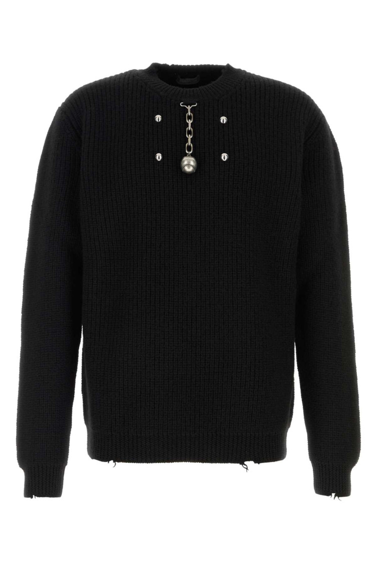 Black Wool Sweater