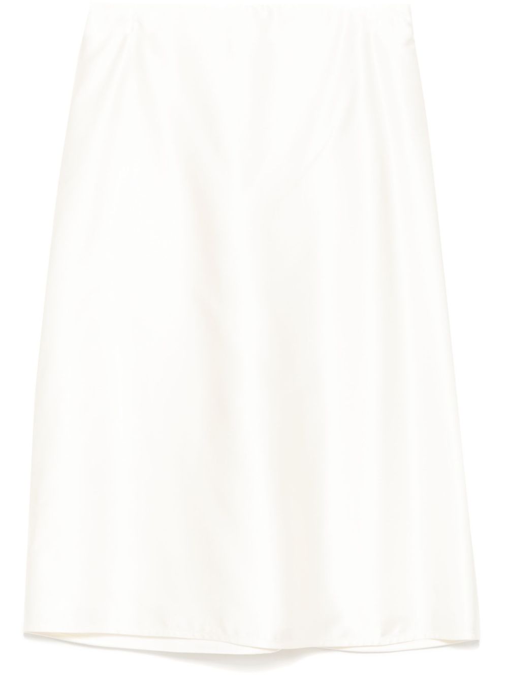 A-line skirt - White