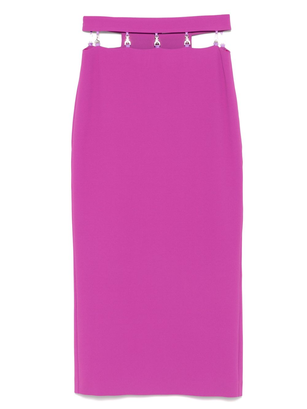 Crepe skirt - Purple