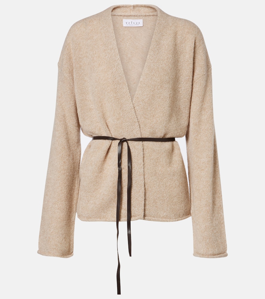 Alina wool-blend cardigan