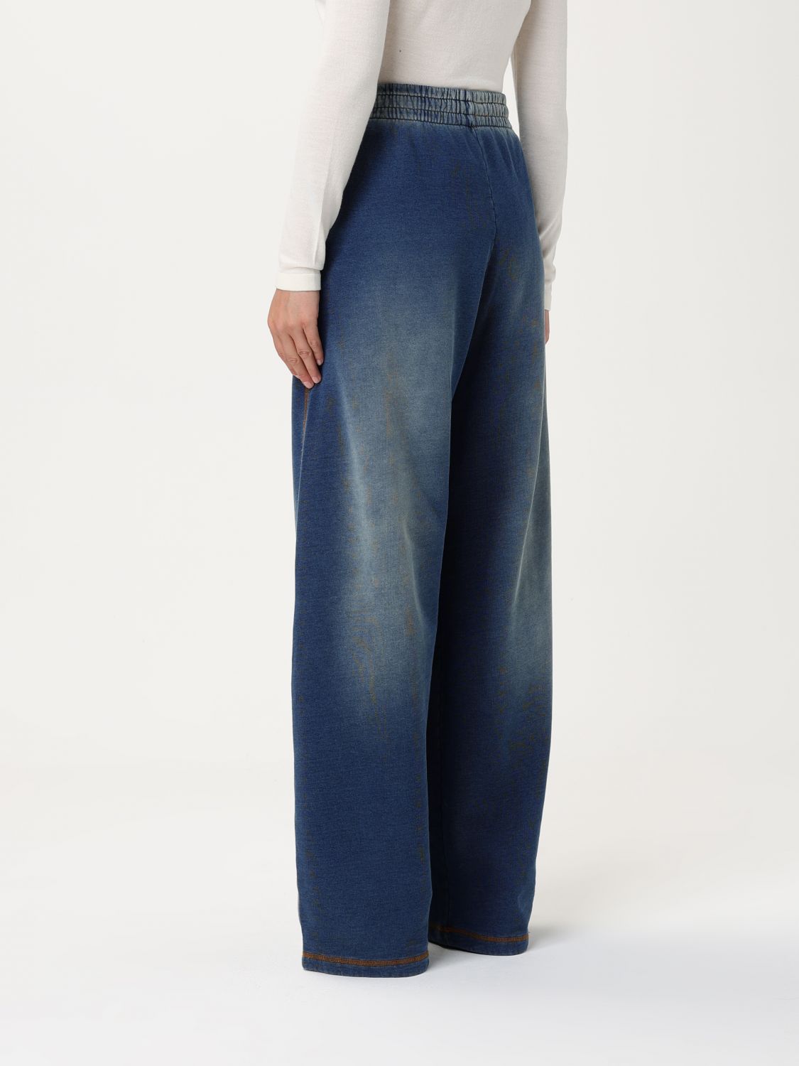 Wideleg sweatpants - Blue