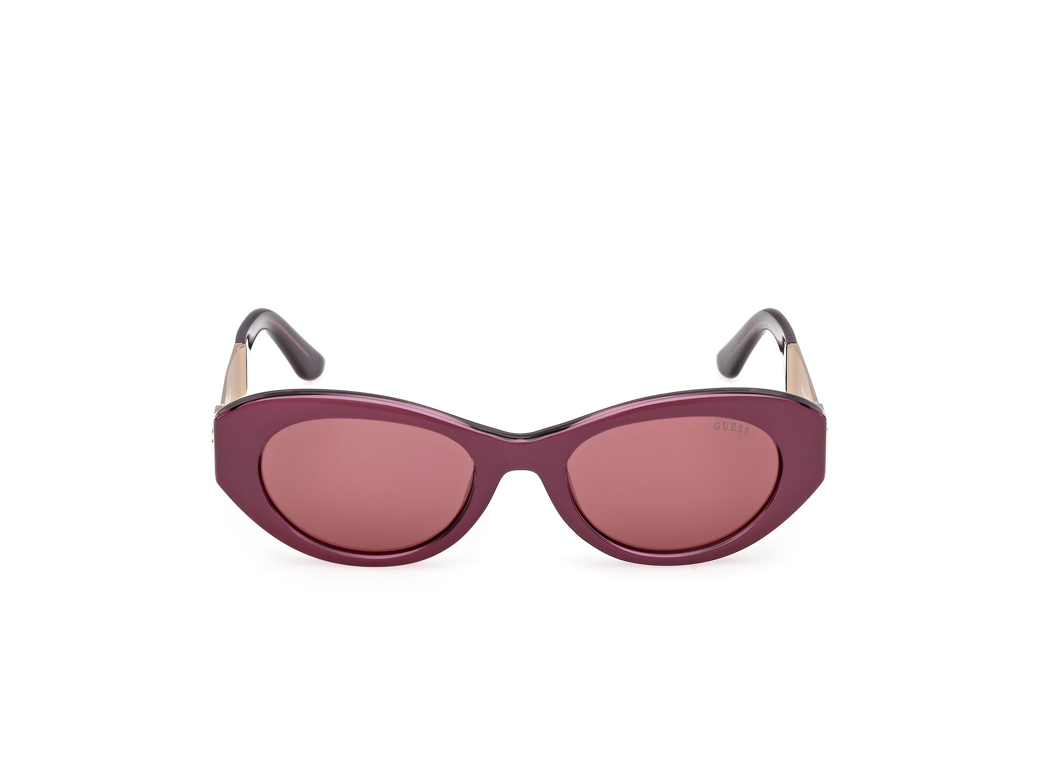 Guess Mujer Guess GU00261-H 81Y Gafas de sol Inyectado Violeta Violeta Redonda Norma