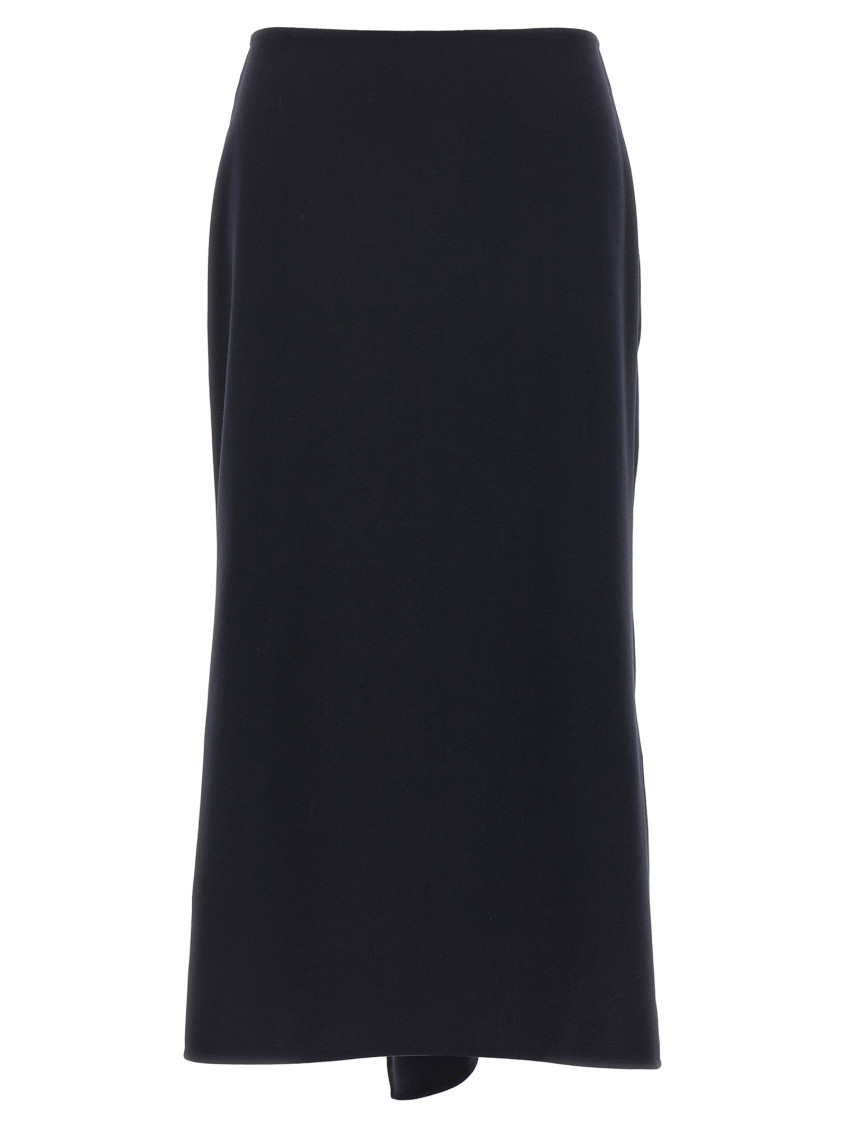 Kick Detail Skirts Blue