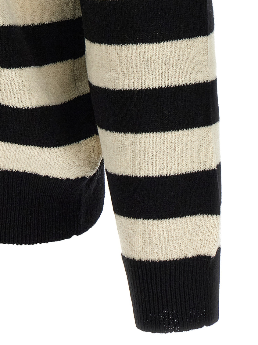 MarinièRe Sweaters And Cardigans White/Black