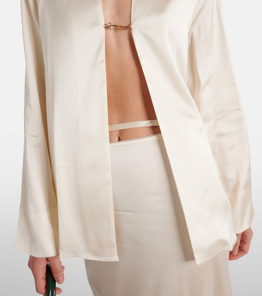 La Chemise Notte satin top