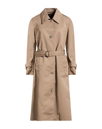 Woman Overcoat & Trench Coat Sand Size 4 Polyester