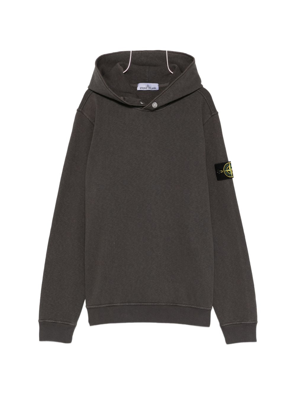 Logo cotton hoodie