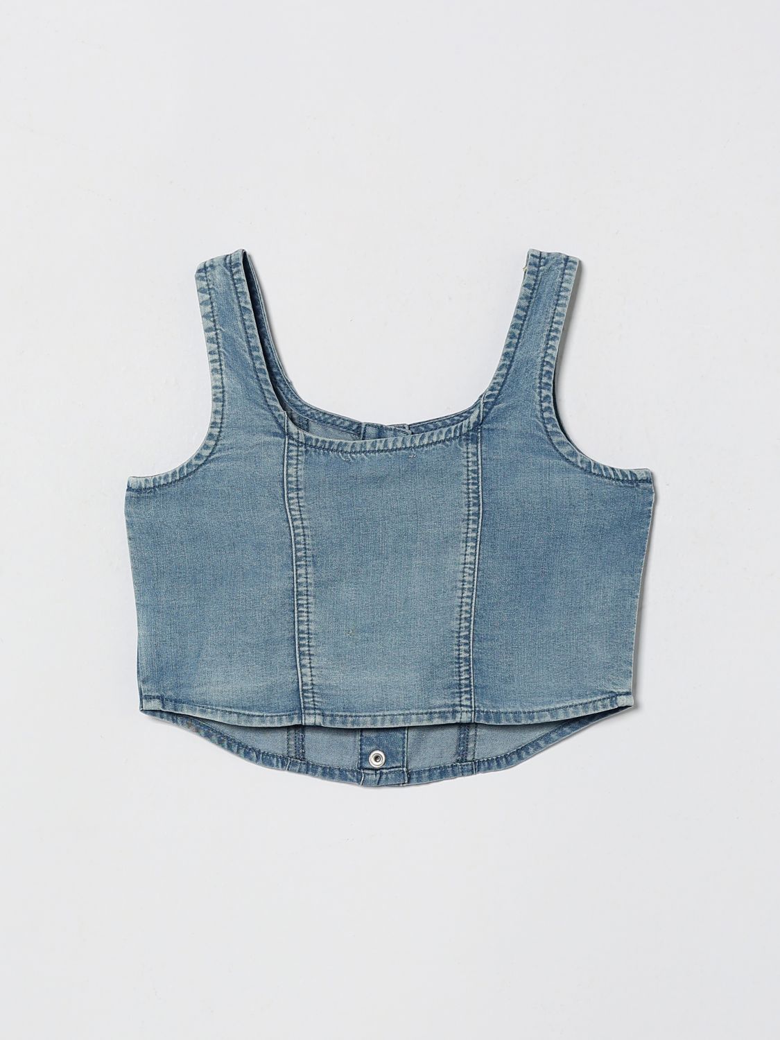 Top Kids color Denim
