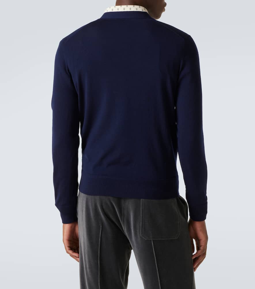 Wool cardigan