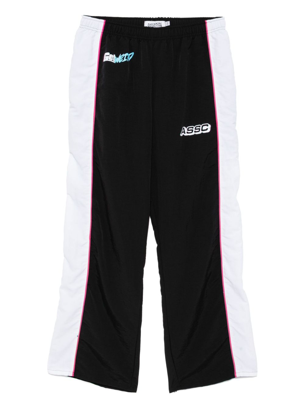 Racing track pants - Black