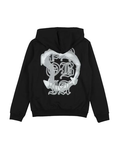 Kid Boy Sweatshirt Black Size 12 Cotton