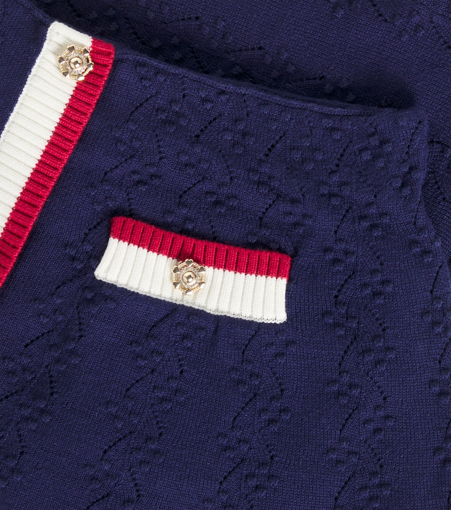 Self-Portrait Kids Ruffled sweater
