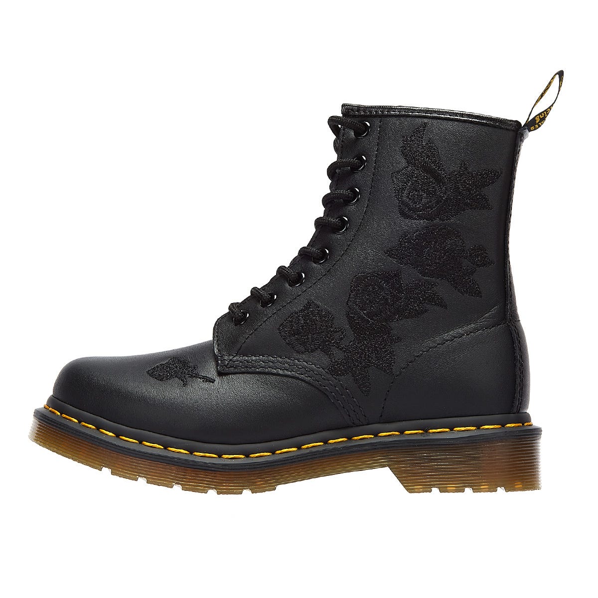 Dr. Martens 1460 Vonda Mono Floral Softy Women's Black Boot
