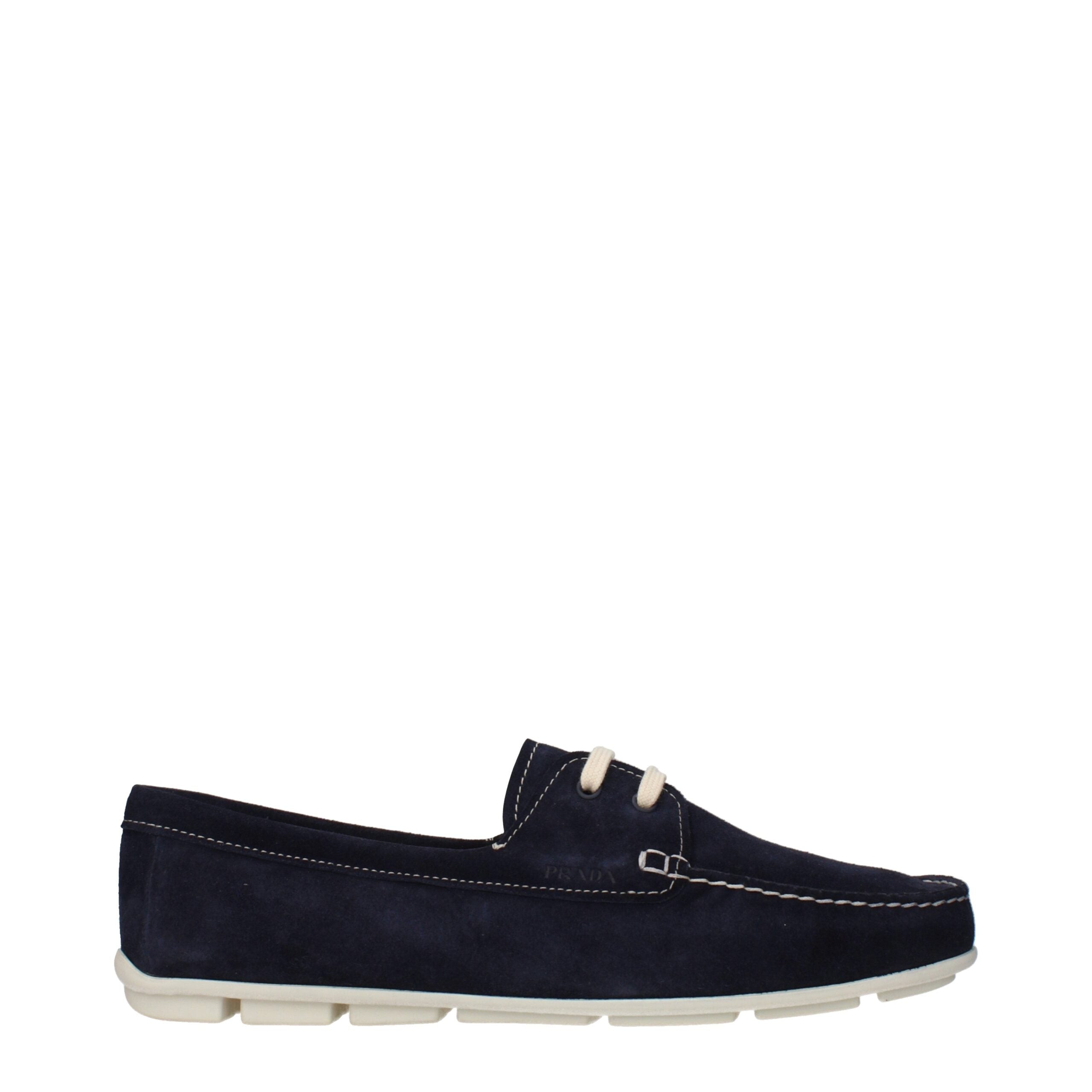 Suede Loafer — Navy