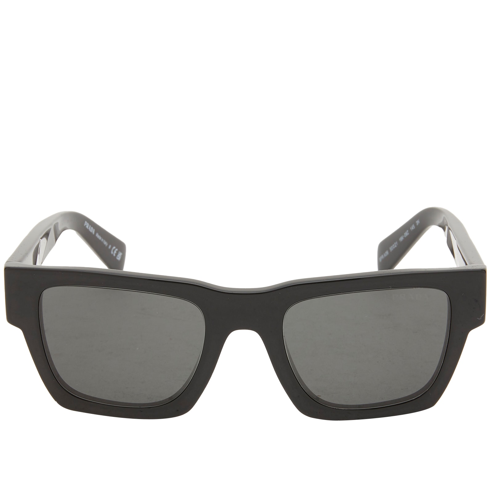 Men's PR A06S Sunglasses in Black/Dark Grey 