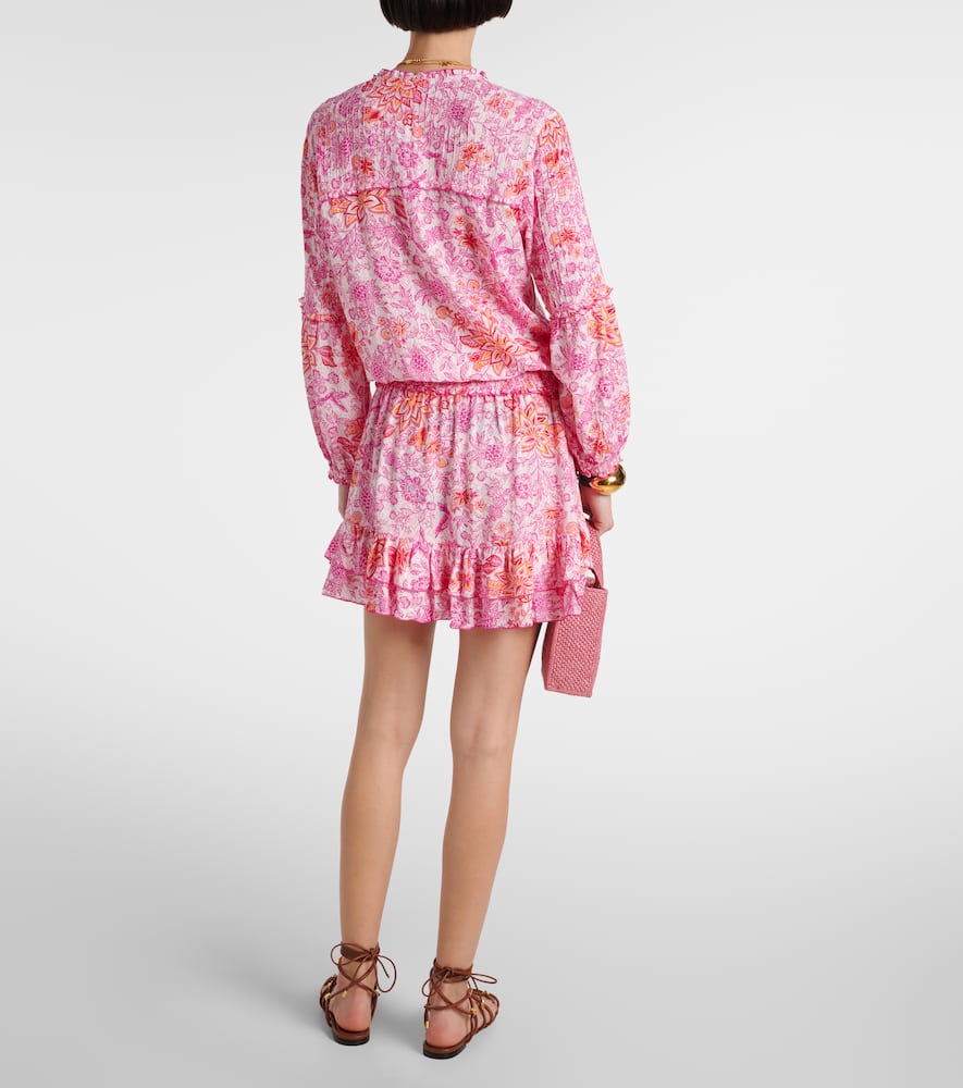Printed minidress
