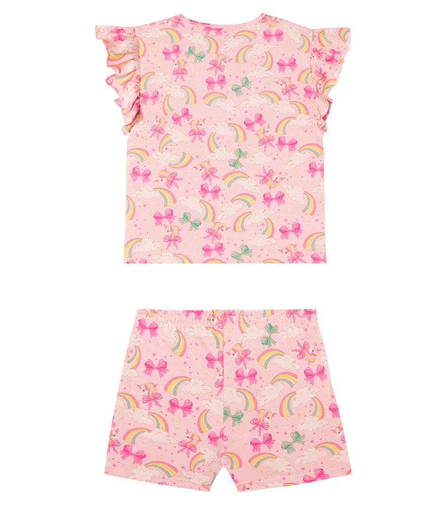 Konges Sløjd Lin Frill cotton top and shorts set