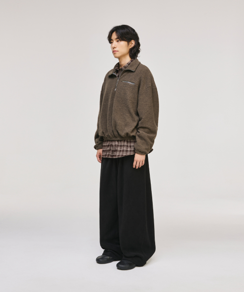 Wide Polar Fleece Training Pants