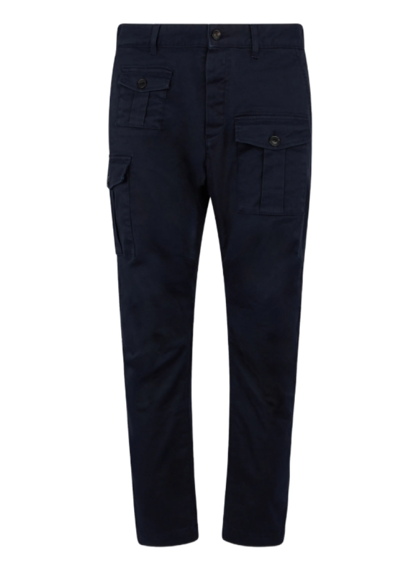 Dsquared2 - cargo trousers belt loops buttoned pocket