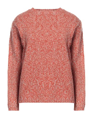 Woman Sweater Rust Size XS Lambswool, Cashmere