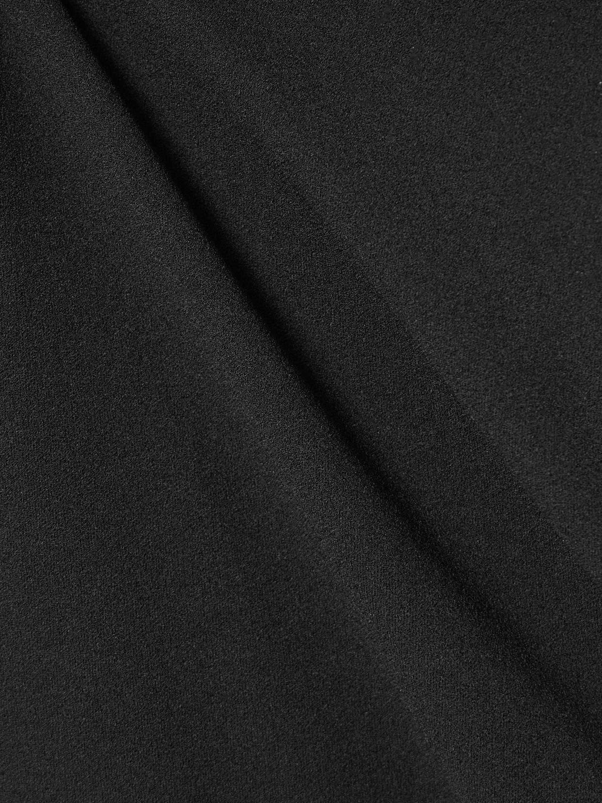Joni Stretch-crepe Maxi Dress - Black