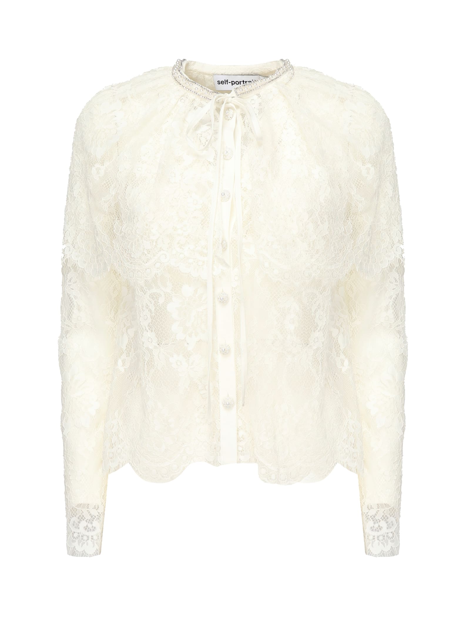 Lace top - White
