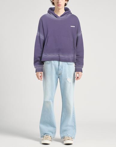 Bonsai Man Sweatshirt Purple Size L Cotton