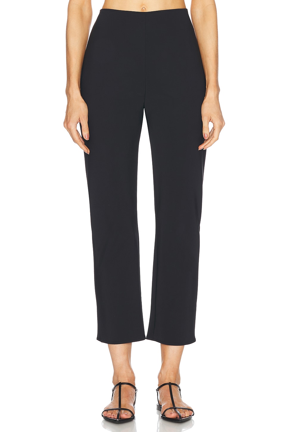 Rohe Cigarette Scuba Trousers in Black.  40/8. Also in